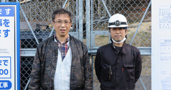 今話題の外部用カラービューカメラ設置しました